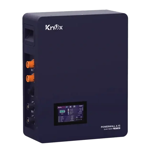 KNOX Powerwall 4.15 25.6V 100Ah LiFePO4 Battery | AMM Energy - Amm Energy